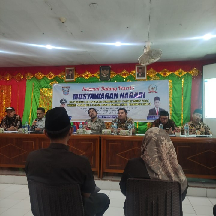 musyawarah nagari sasak