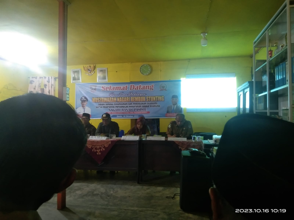 musyawarah nagari ranah pasiise