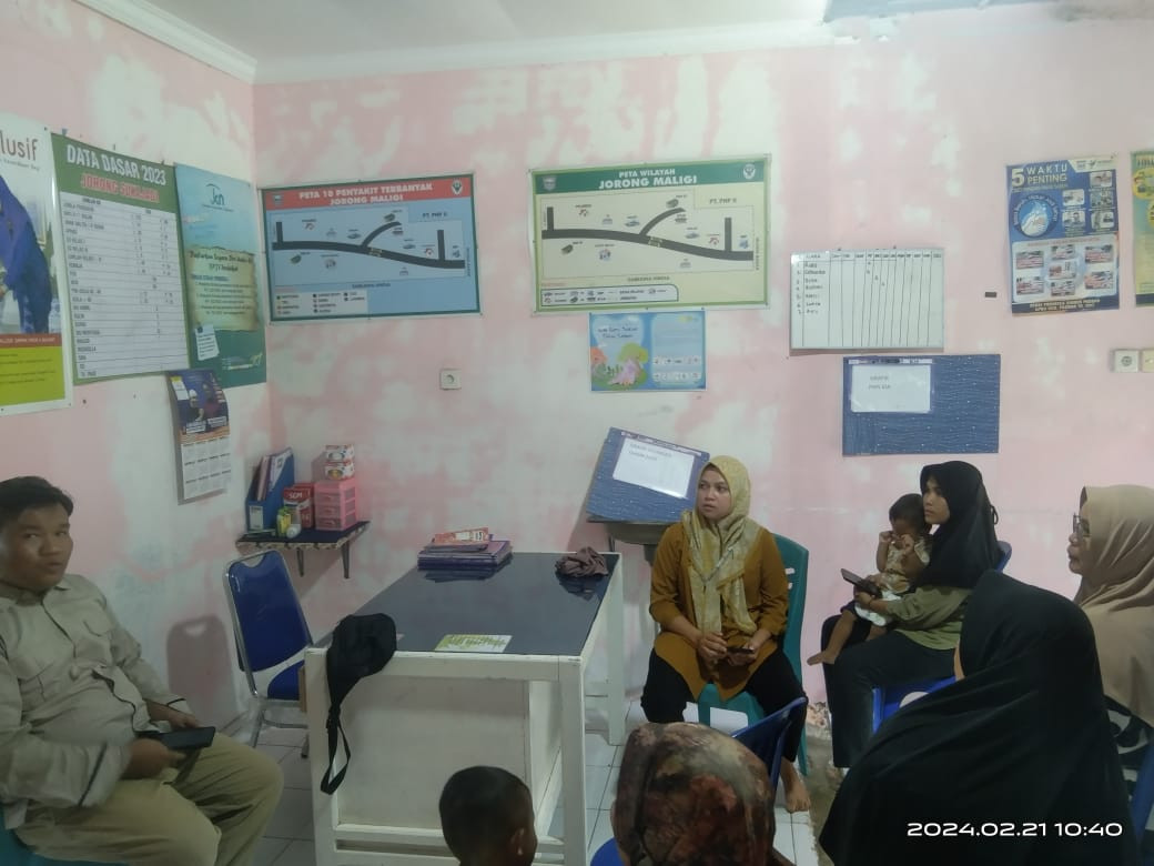 pembinaan kepada kader tpk se nagari maligi