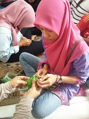 Keterampilan Untuk Remaja Putri di Kampung KB