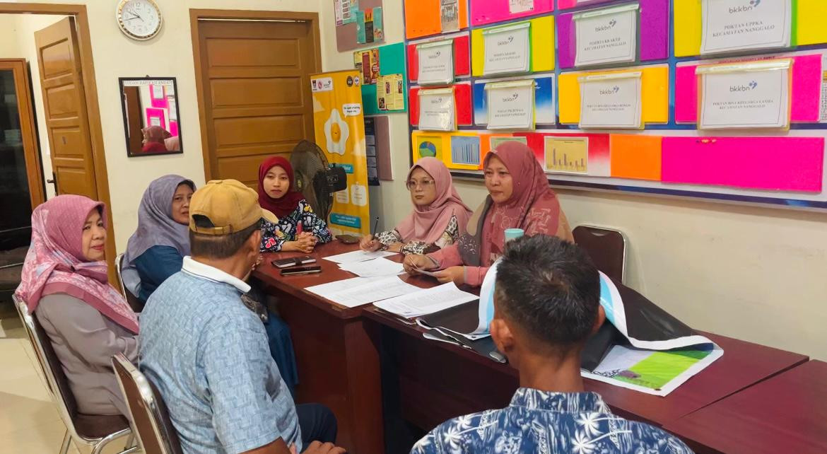 silaturahmi pengurus inti kpkb dengan korlab baru balai kb kecamatan nanggalo