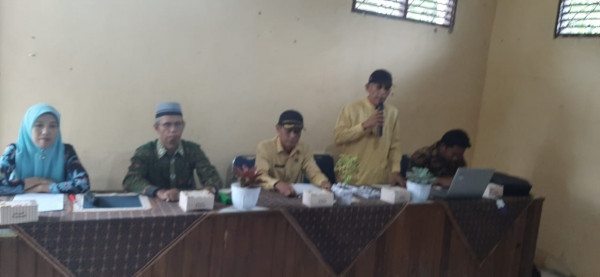Arahan dari Koordinator KB Kecamatan tanjung Harapan