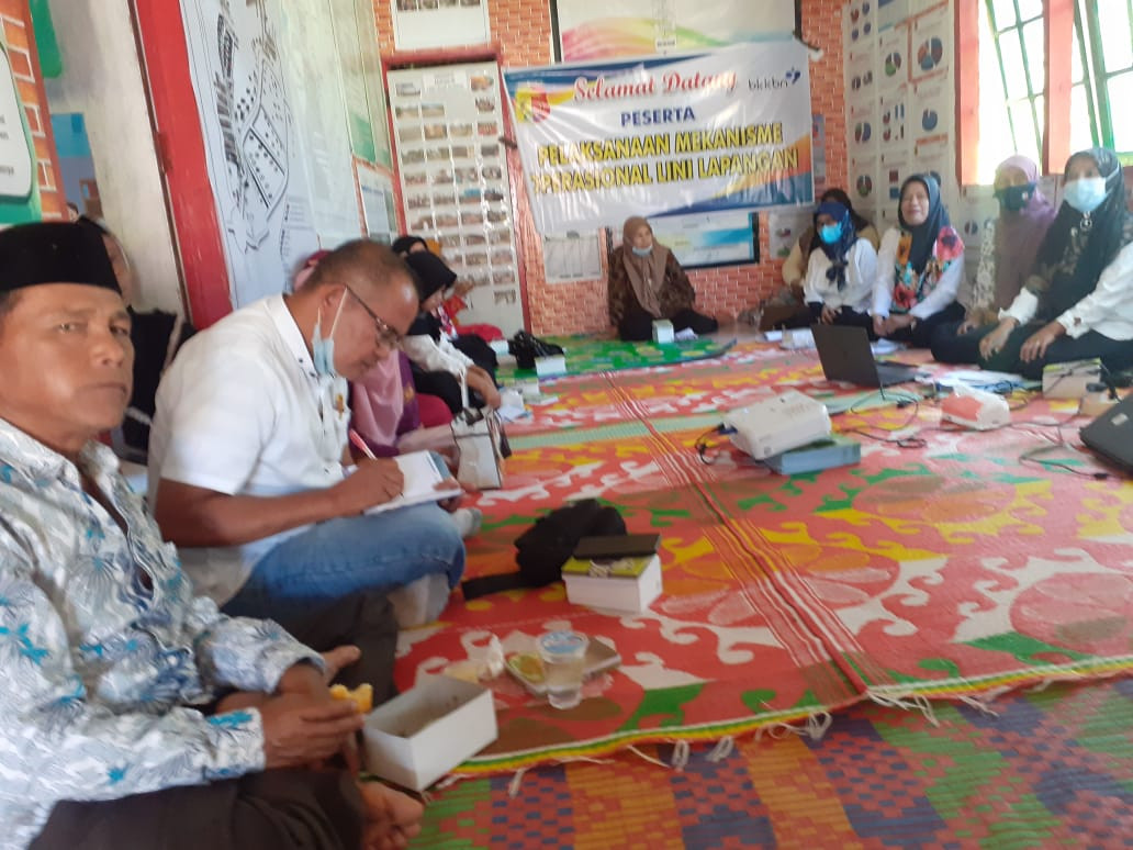 Mekanisme Operasional lini lapangan di kampung KB