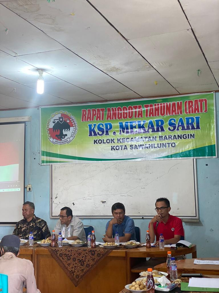 RAT Koperasi Mekar Sari Desa Kolok Nan Tuo