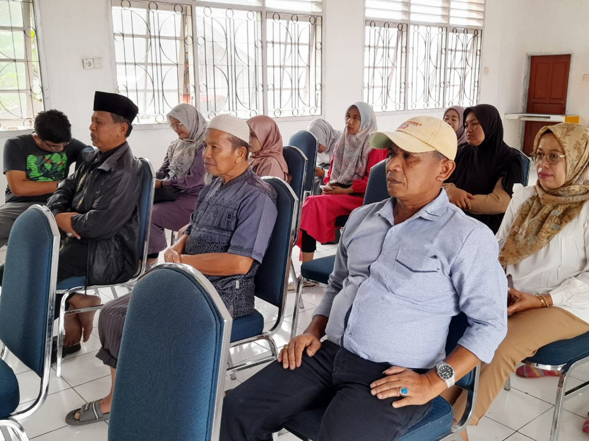 Kegiatan pemilihan FKPM Kelurahan Ekor Lubuk diikuti oleh peserta dengan antusias