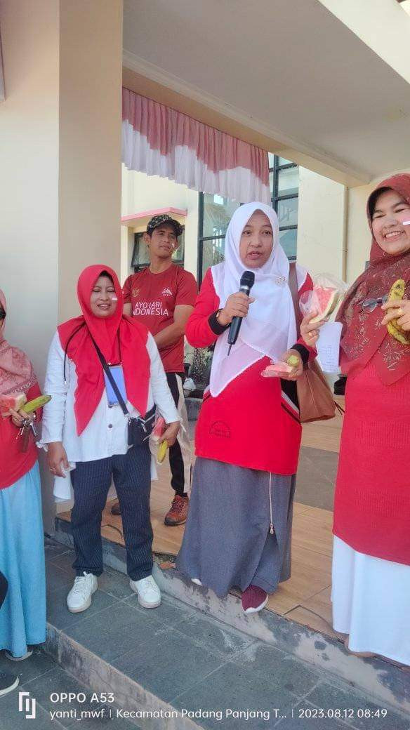 Sosialisasi makan buah dan sayur