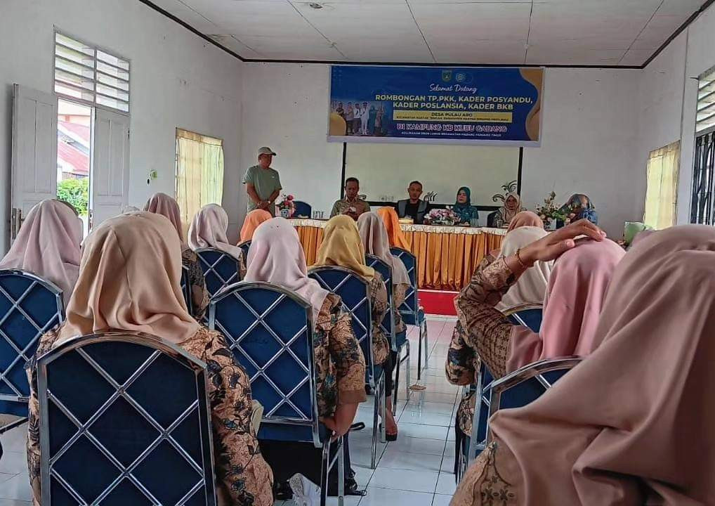 Studi Lapangan Pokja Kampung KB Desa Pulau Aro Kuansing ke Kampung KB Kubu Gadang