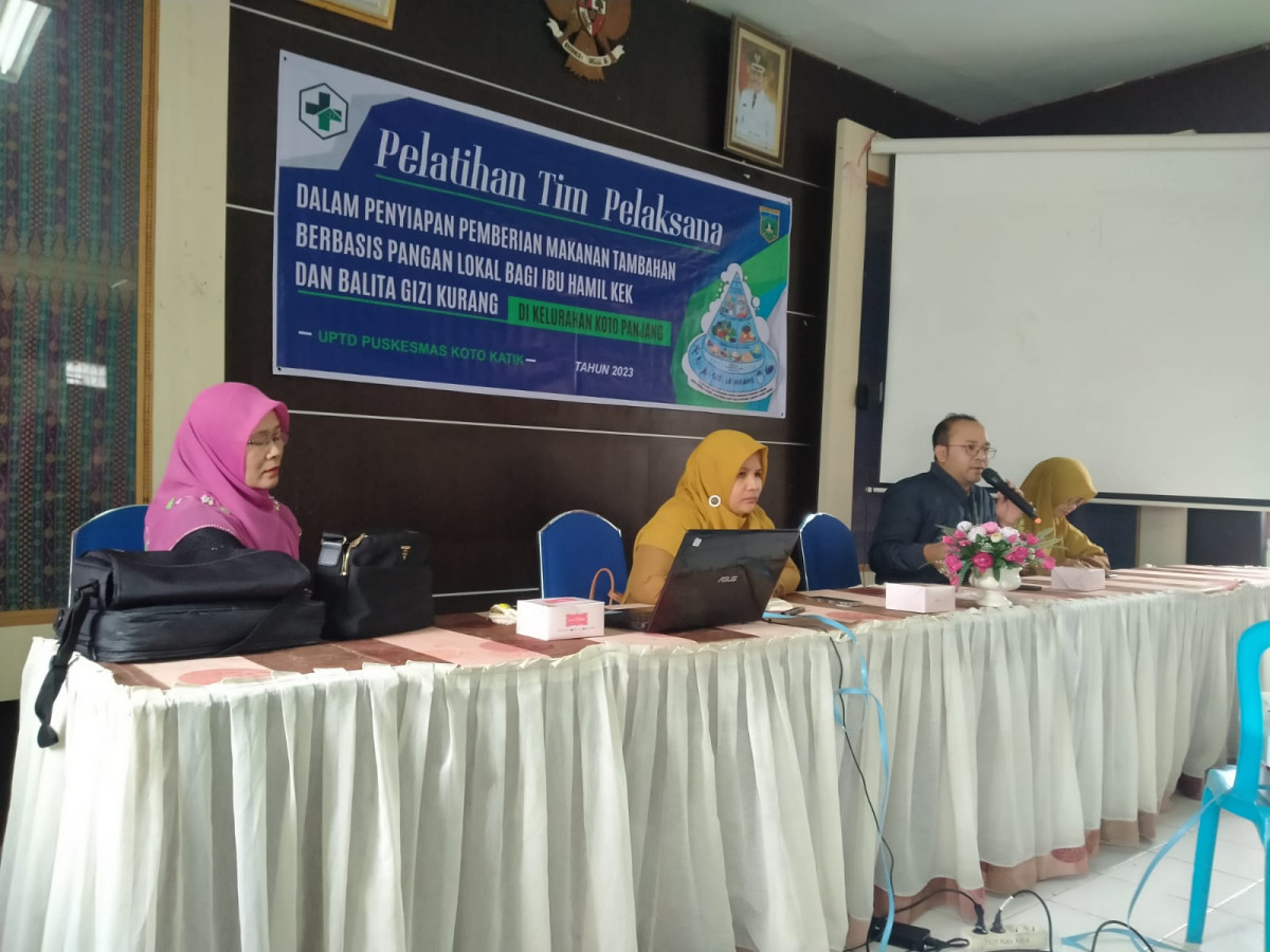 Evaluasi dan Penyampaian Materi terkait Gizi dan PMBA