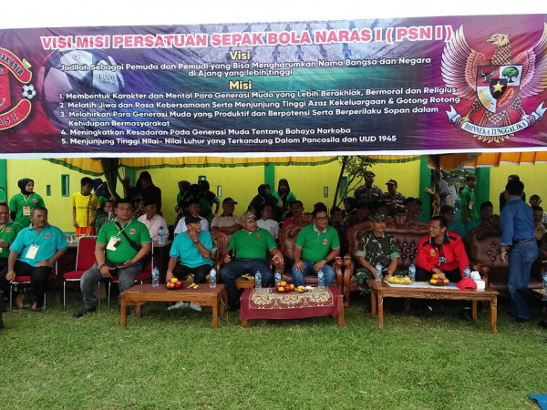 Pembukaan open tournamen sepakbola PSNI tingkat provinsi Sumatera Barat