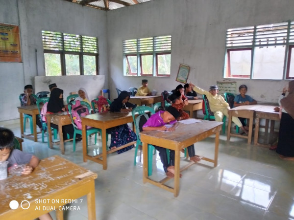 Proses Pembelajaran Di MDTA Kampung Deling