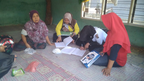 Peninjauan Pasien ODGJ oleh Kader ODGJ Kampung KB Pulau Lawas