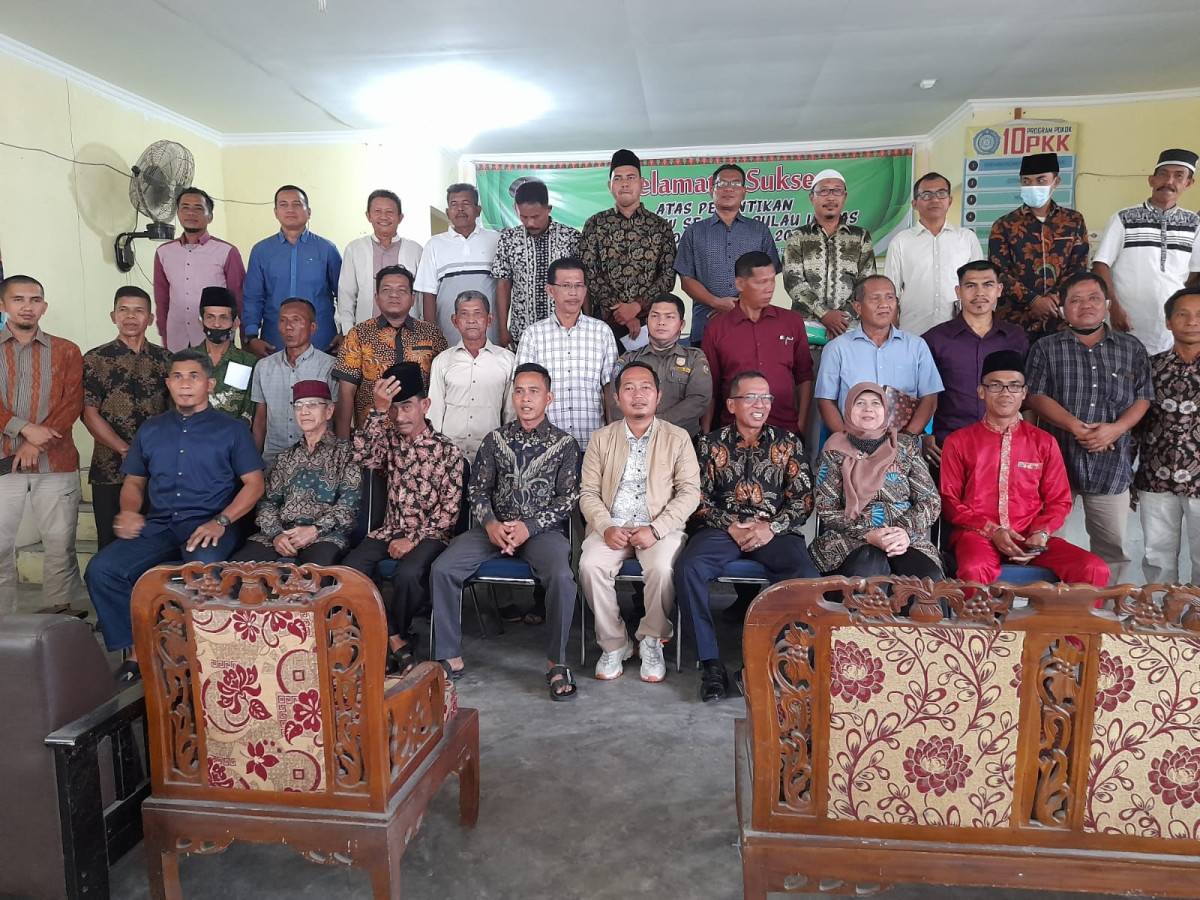 Pelantikan Perangkat Dusun diwilayah Kampung KB Pulau Lawas