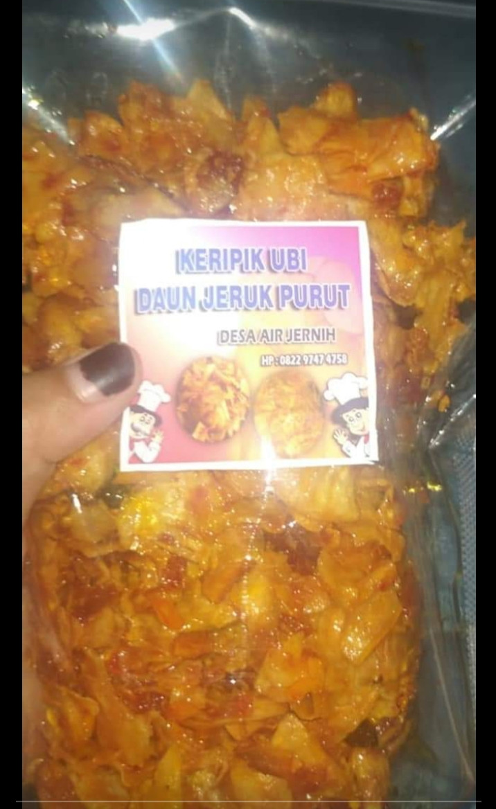 contoh lebel makanan