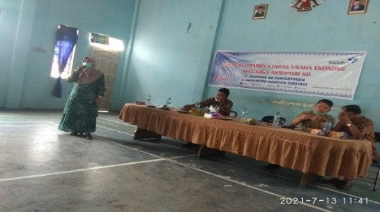 Sosialisasi Kelompok UPPKA dan Penyerahan bantuan