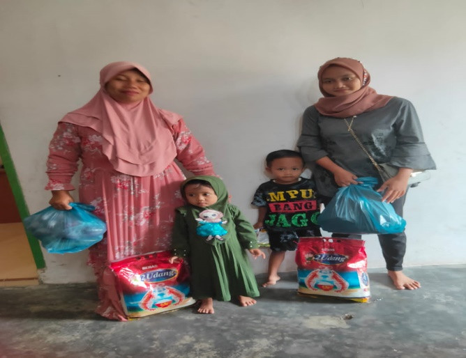 Pemberian bantuan Anak Stunting