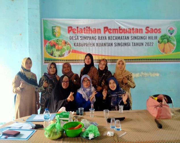 Pelatihan Pembuatan Saus Pepaya