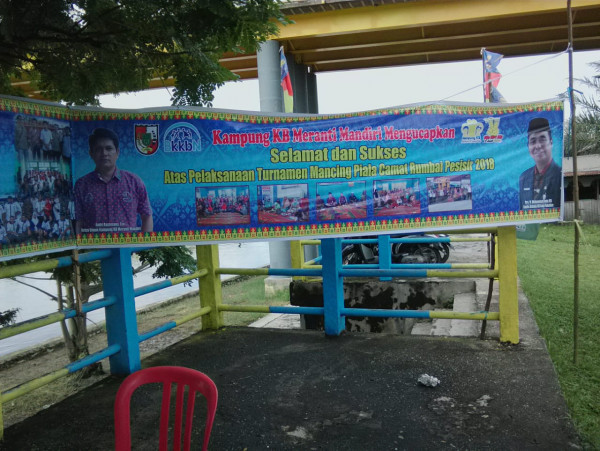 kampung  KB meranti mandiri turut menyukseskan kejuaraan turnamen mancing piala camat rumbai pesisir