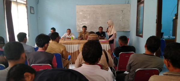 Pertemuan Anggota BUMDes Bungku