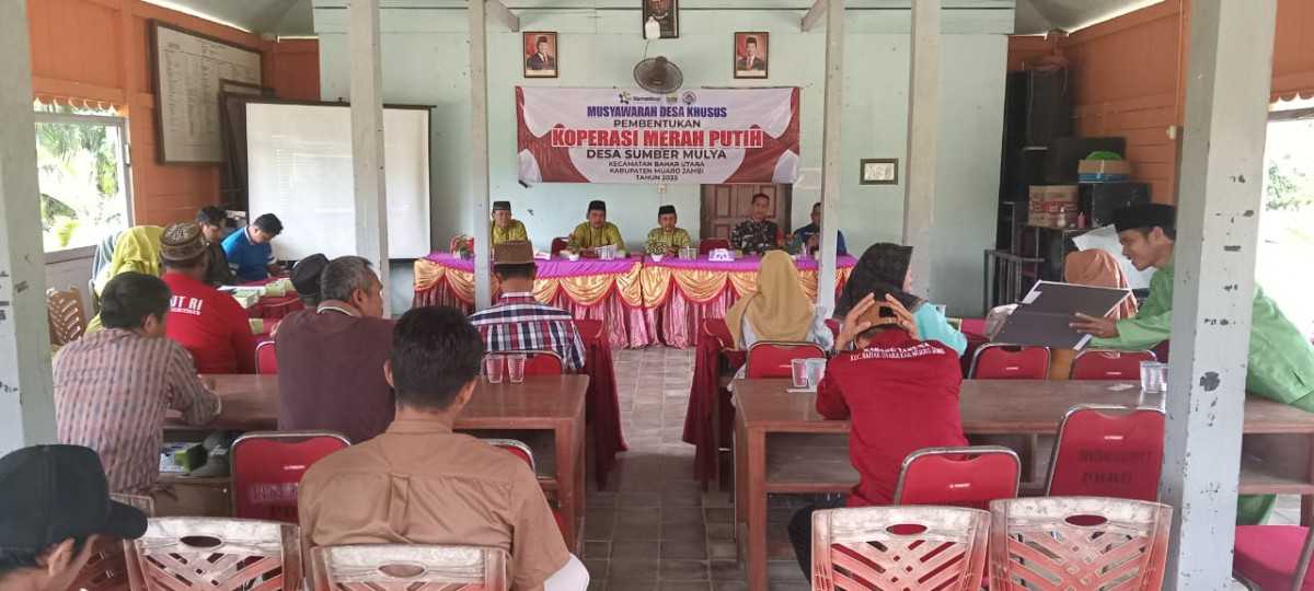 Musdes Pembentukan Koperasi Merah Putih