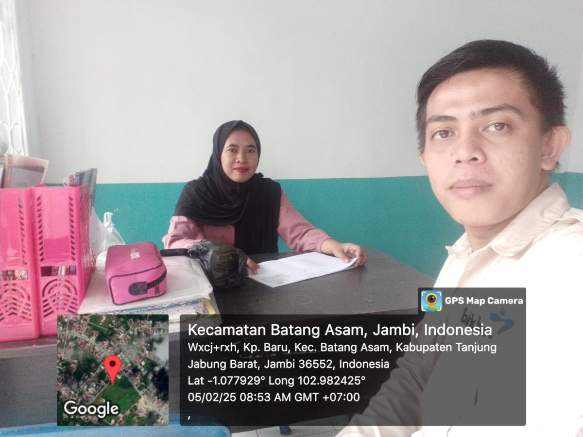 KOORDINASI DENGAN BIDAN PUSTU TENTANG CAKUPAN PELAYANAN KB FAKSES