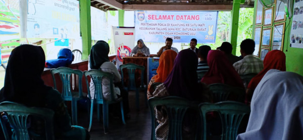 Pertemuan Pokja Kampung KB Talang Jawa