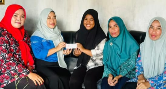 Melakukan Pendampingan catin serta pemberian tablet tambah darah bersama Kader TPK