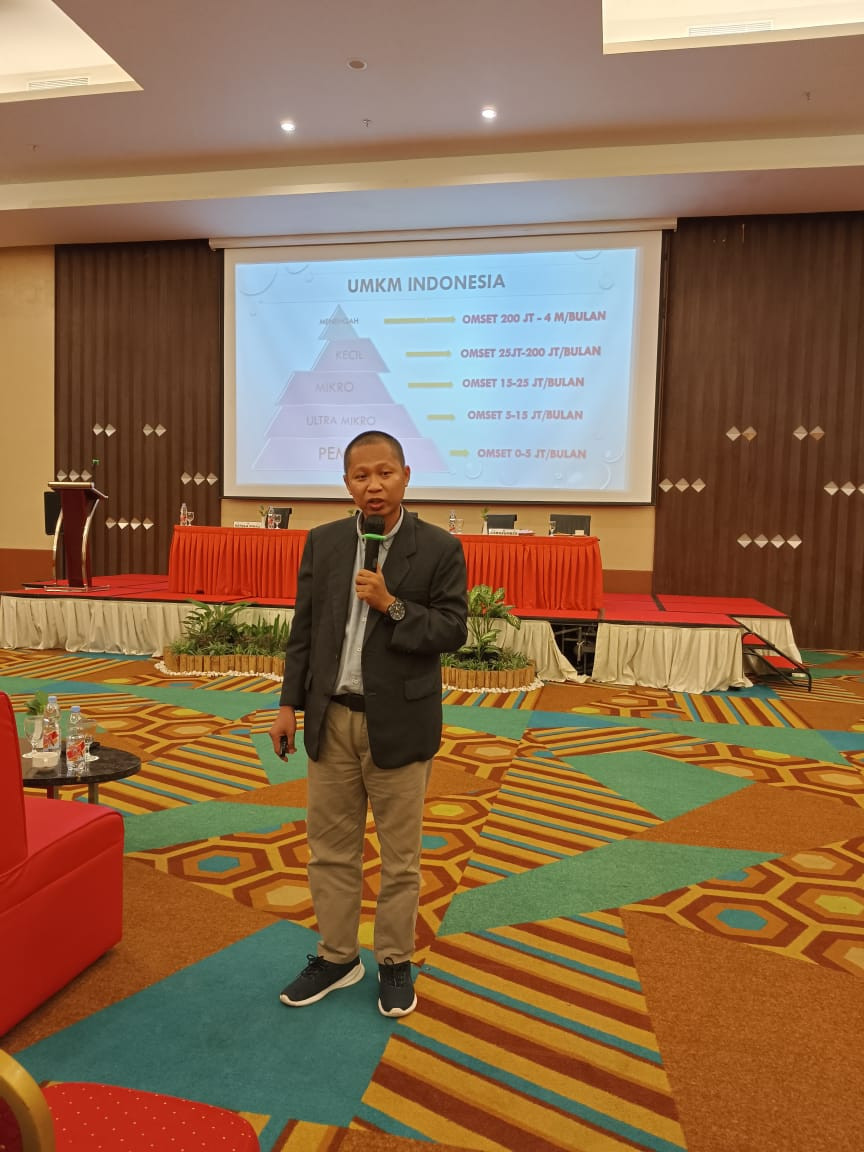 Pemberian materi dari narasumber bpk Edi Dermawan