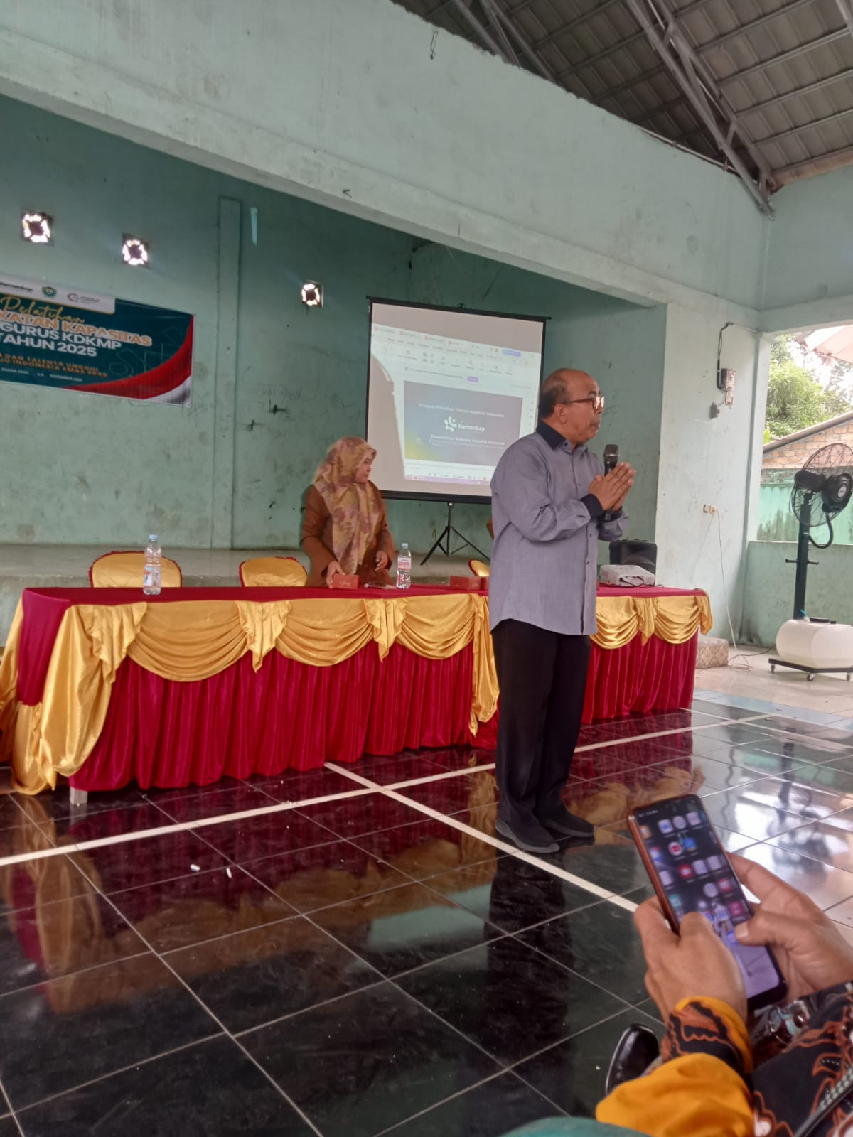 pelatihan peningkatan kompetensi SDM koperasi desa /  kelurahan merah putih sumsel