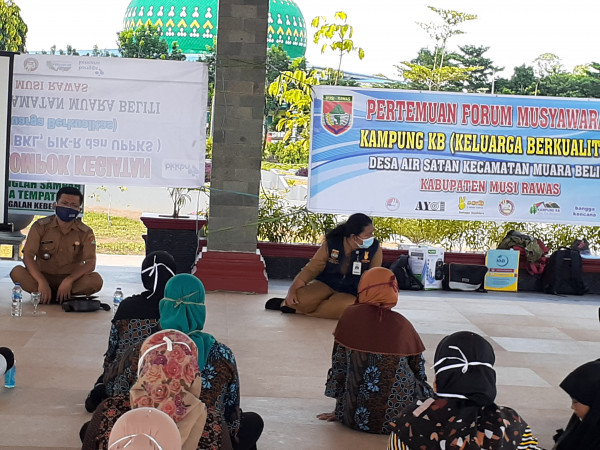 Pertemuan Forum Musyawarah Tingkat Desa Kampung KB