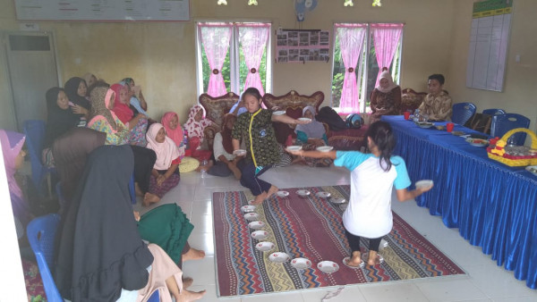Pertemuan Kelompok Kerja Mengembangkan seni tari yang ada di desa taba tengah