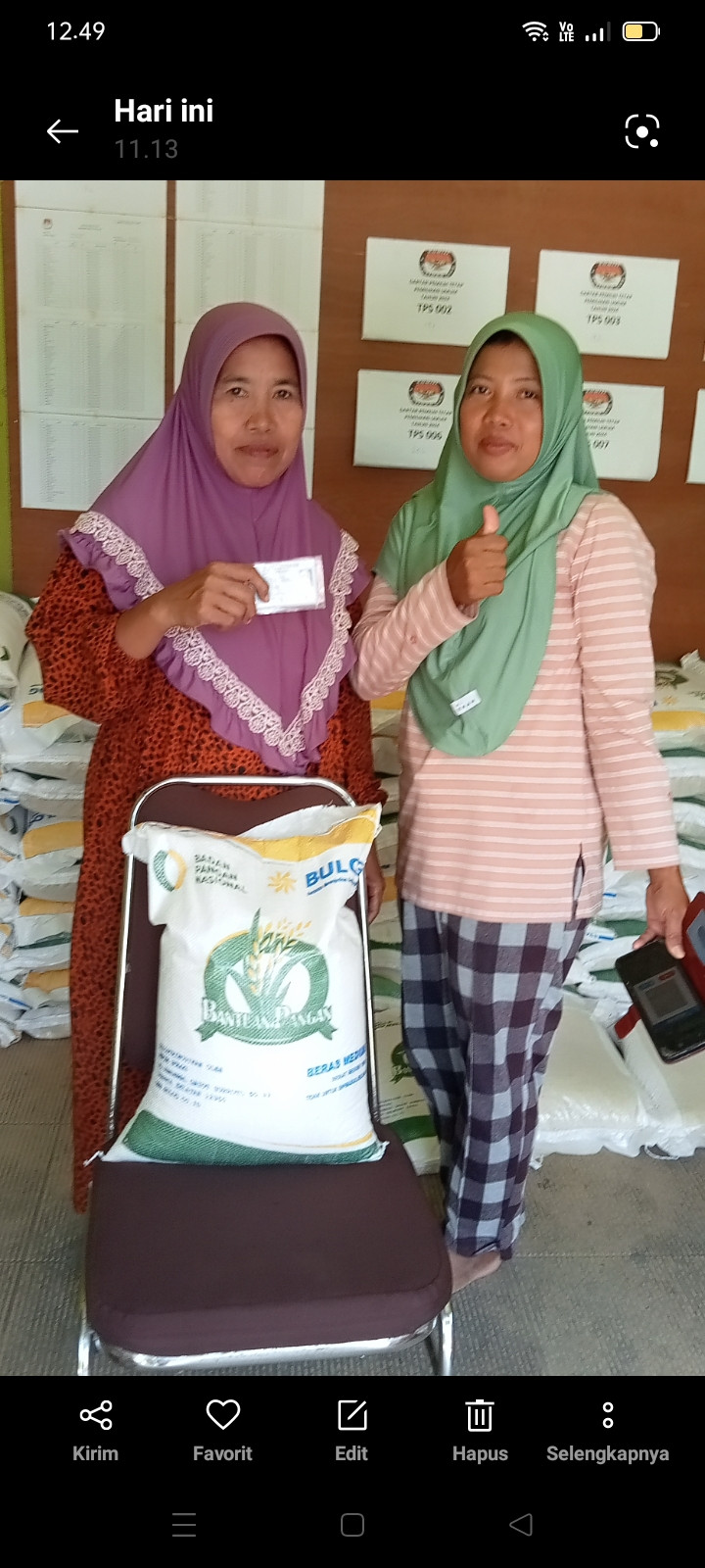 Bantuan pangan CBP 2023