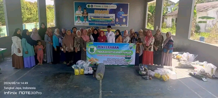 penyerahan program ketahanan pangan