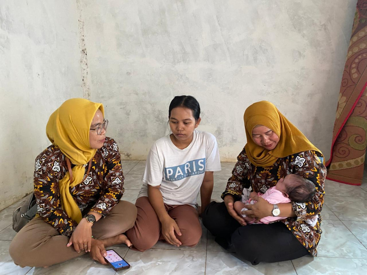 kunjungan pada ibu bersalin