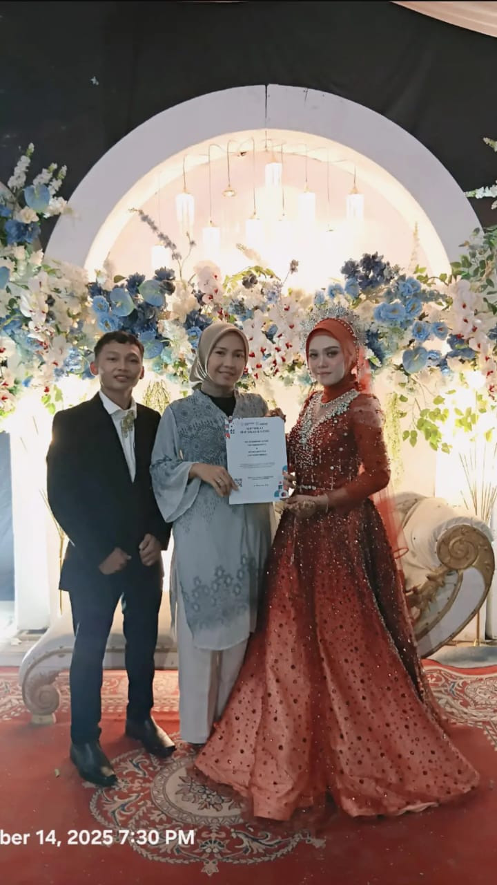 pemberian sartifikat catin