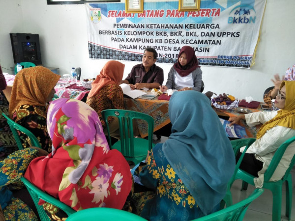 Evaluasi Operasional Ketahanan Keluarga Berbasis Kelompok Kegiatan Tribina Kampung KB Tanjung Kerang