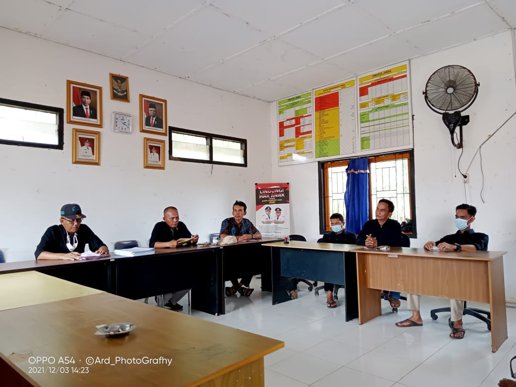 Rapat Kelompok Kerja Kampung KB Tanjung Kerang, Rambutan, Banyuasin Sumsel
