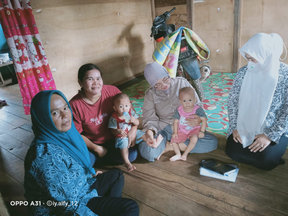 Kegiatan Kunjungan Tim Pendamping Keluarga Pasca Keluarga Sasaran di Kampung KB Kecamatan Rambutan