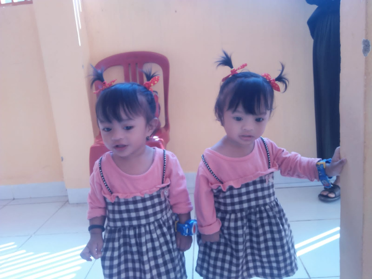 salah satu balita yang ikut lomba