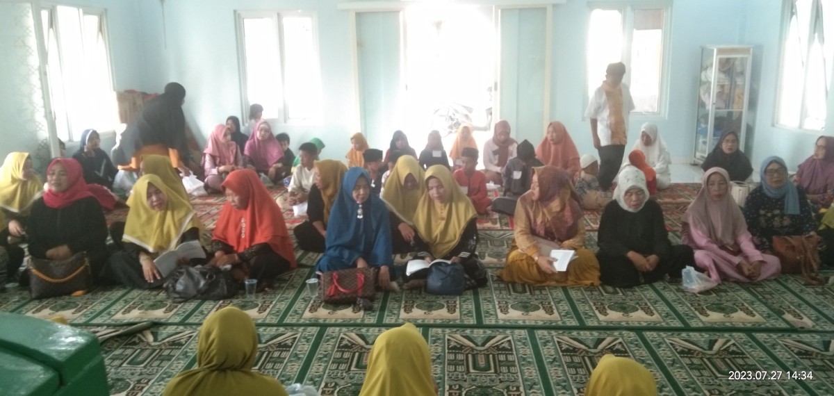 santunan anak yatim di desa persiapan kenten jaya