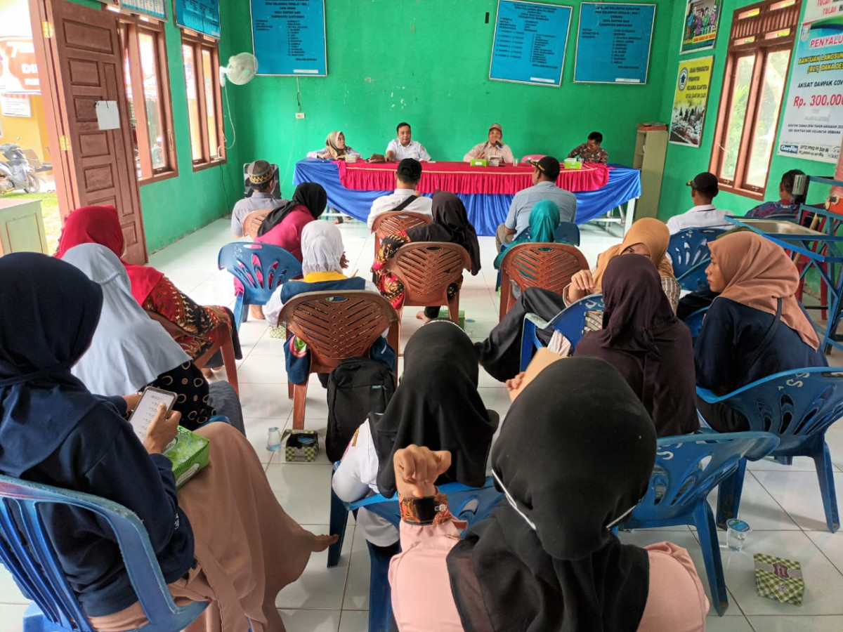 Kegiatan Ketahan Keluarga di Kampung KB Talang Santan Desa Santan Sari