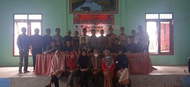 MUSREMBANGDES Desa Sembadak kecamatan Pemulutan Kabupaten Ogan Ilir