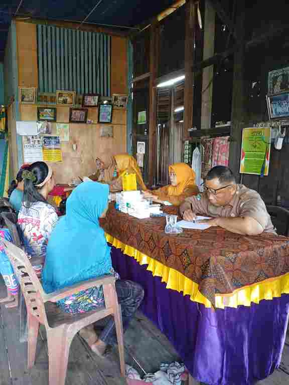 Kegiatan Fasilitasi Sidaya Pemeriksaan Kesehatan Lansia