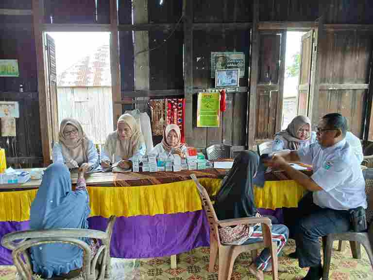 Kegiatan Fasilitasi Sidaya Pemeriksaan Kesehatan Lansia