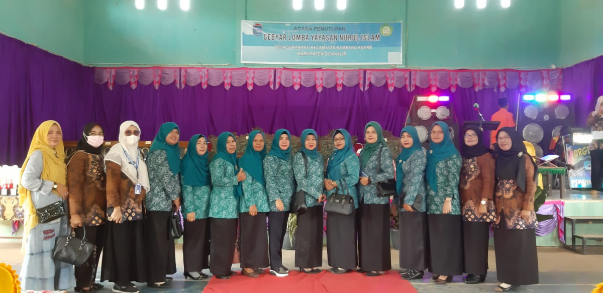 Acara penutupan lomba gebyar  yayasan nurul islam