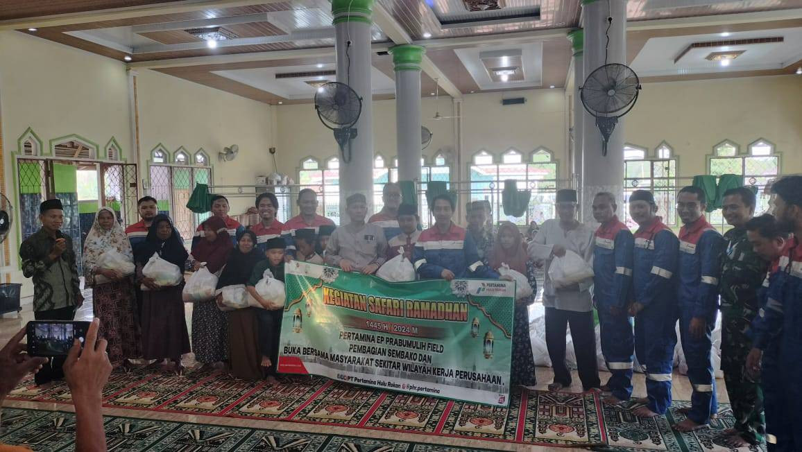 Safari Ramadhan PT. Pertamina Ep Prabumulih Field, Serta Pembagian Sembako Sekaligus Buka Bersama