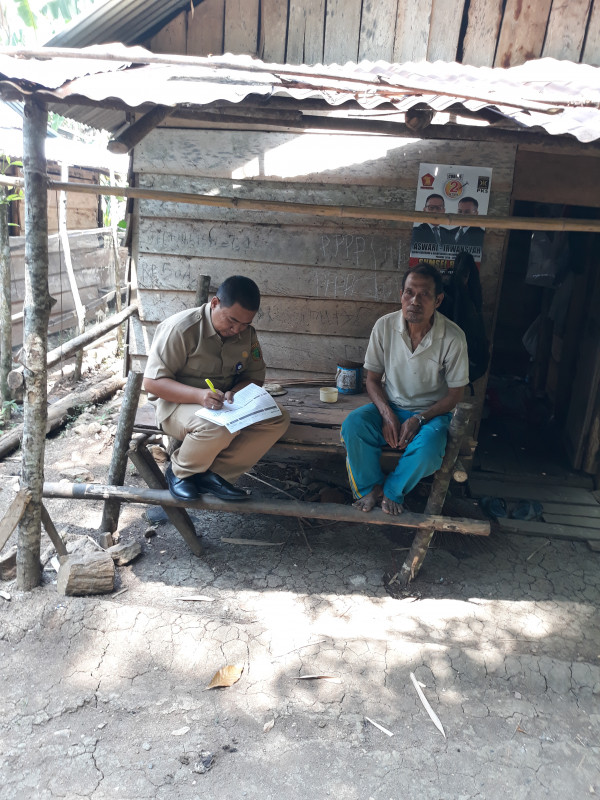 Pendataan PBDKI 2018 di Dusun 3 Kampung KB Desa Pancur Mas