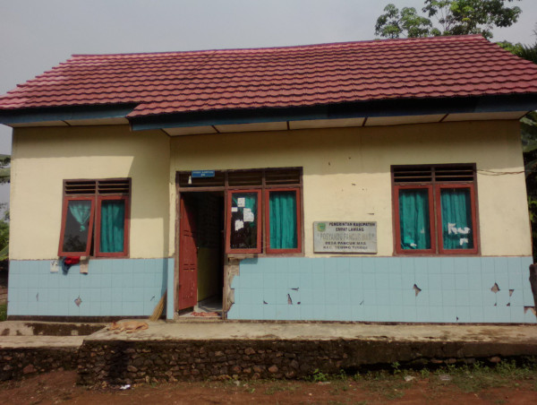 Perbaikan Posko Kampung KB Desa Pancur Mas