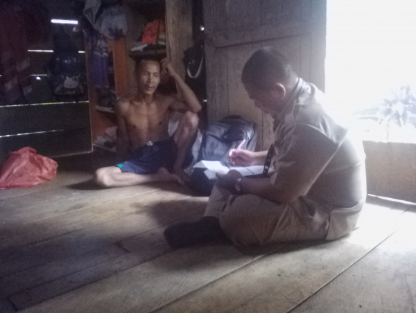 Pendataan Di Dusun 1 Kampung KB Desa Pancur Mas