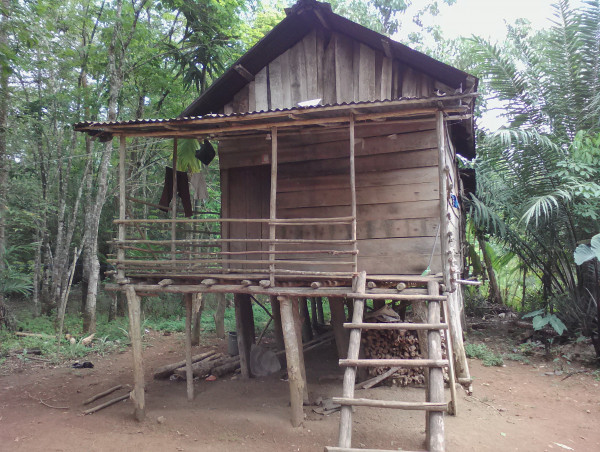 Rumah Heri Dusun 1 Kampung KB Desa Pancur Mas