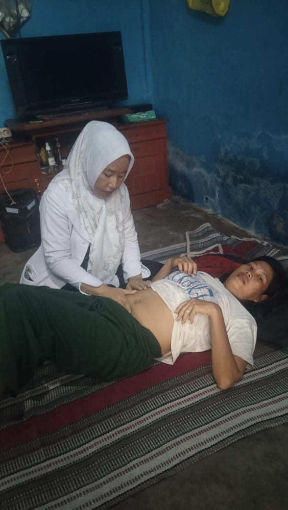 pendampingan kader TPK ke ibu hamil
